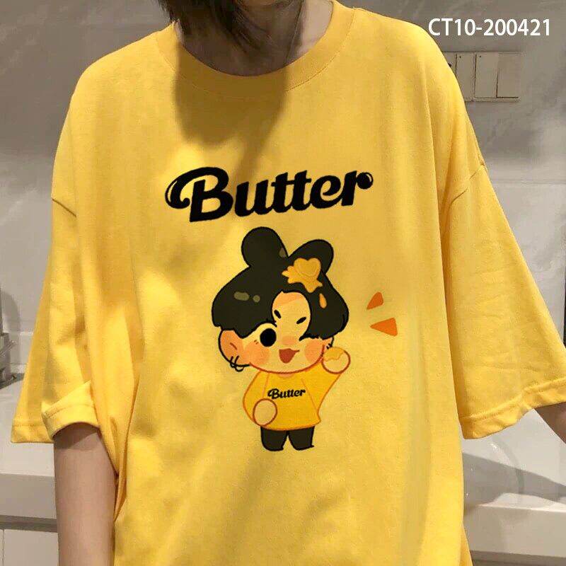 Áo Thun Butter BTS Jungkook Chibi - CT10-200421