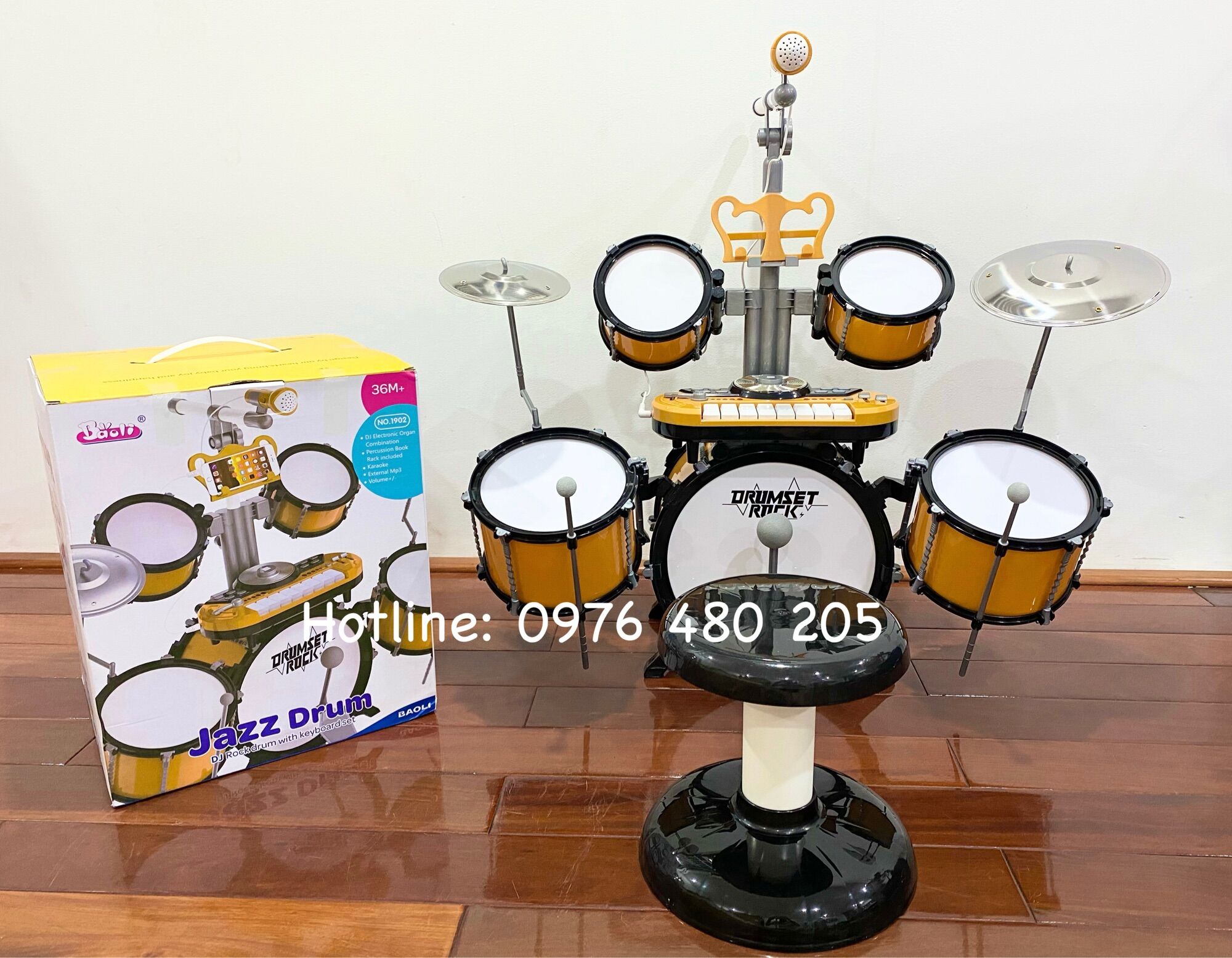 Bộ trống Drumset Rock cho Bé