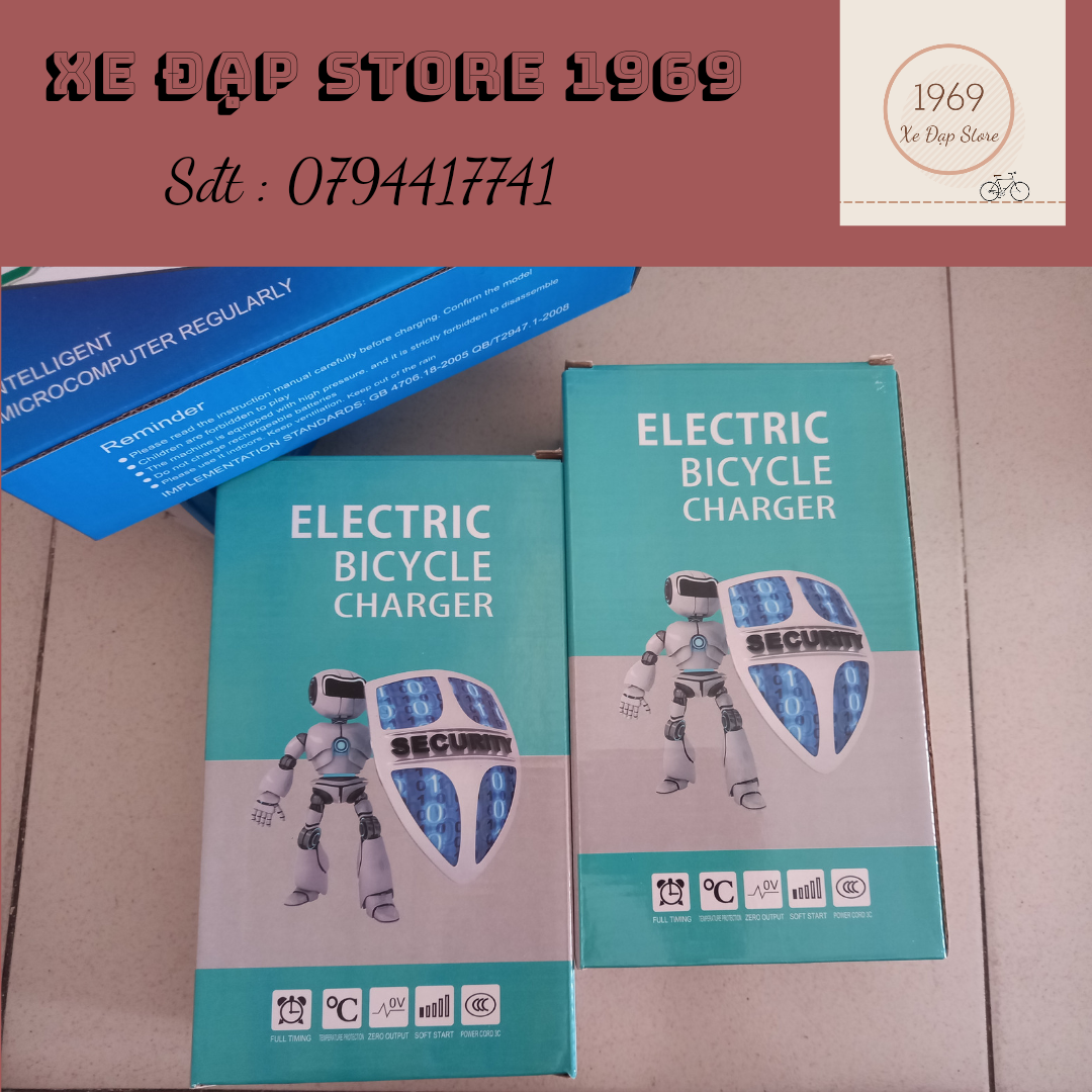 Hộp sạc xe điện 24v - 12ah loại tốt