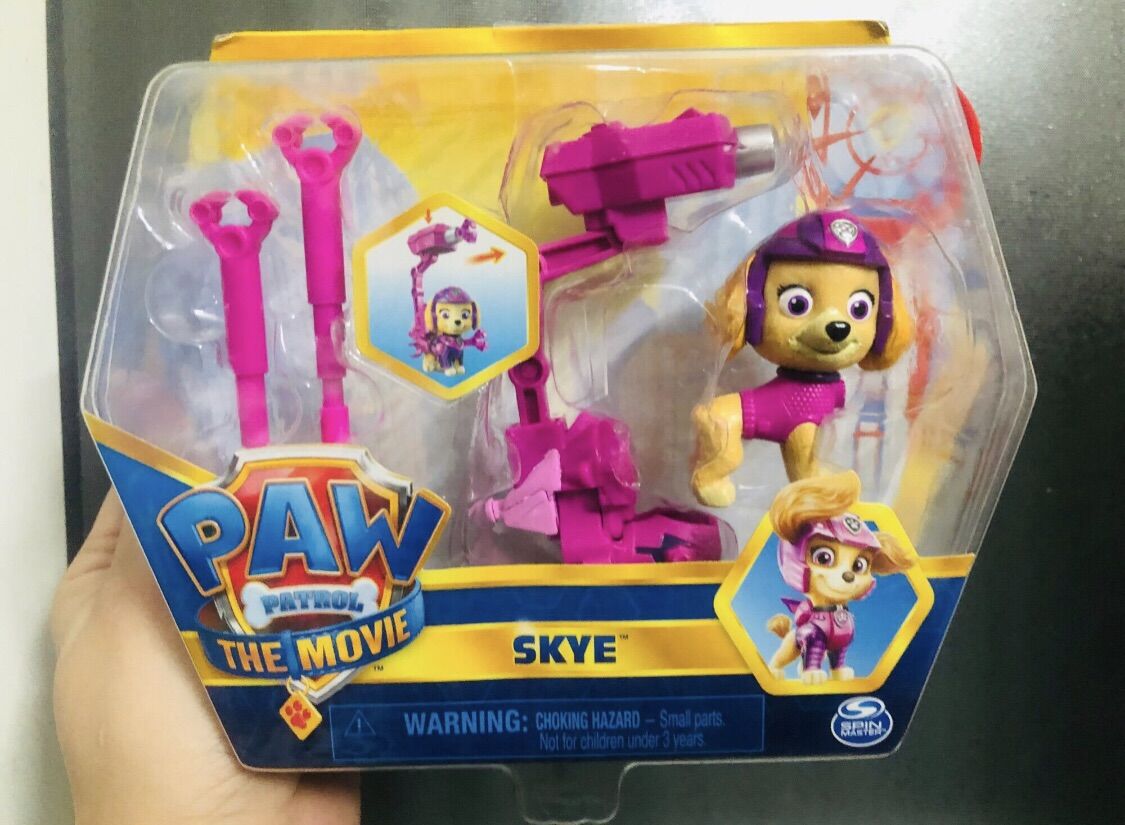 Đồ chơi Paw Patrol: Chase, Marshall, Skye và Rubble có công năng
