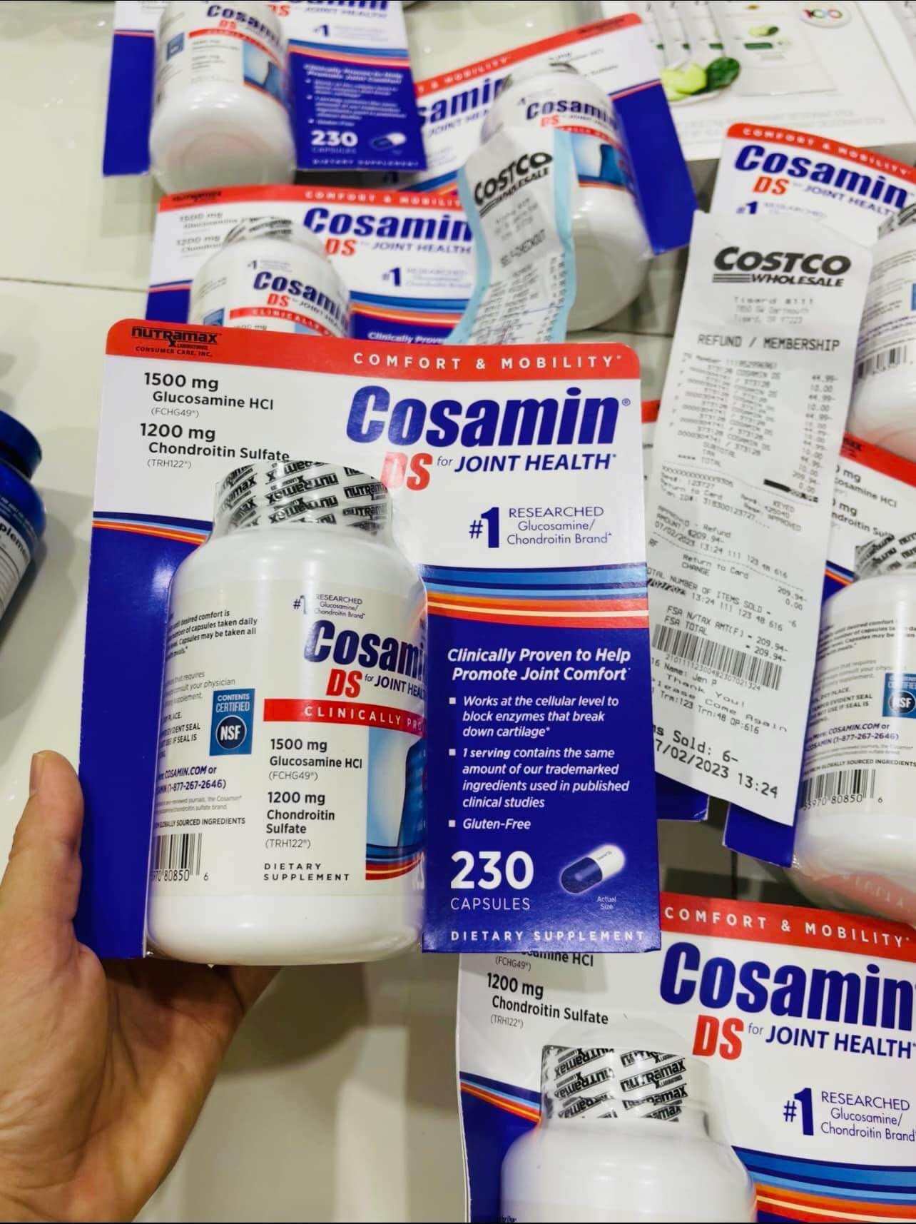 Cosamin DS For Joint Health 230 viên của Mỹ.