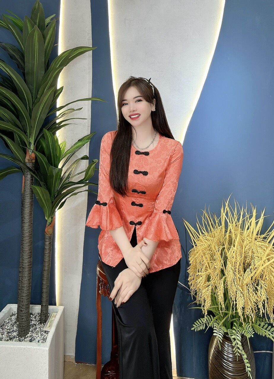BỘ LAM GẤM TAY LOE TIỂU THƯ