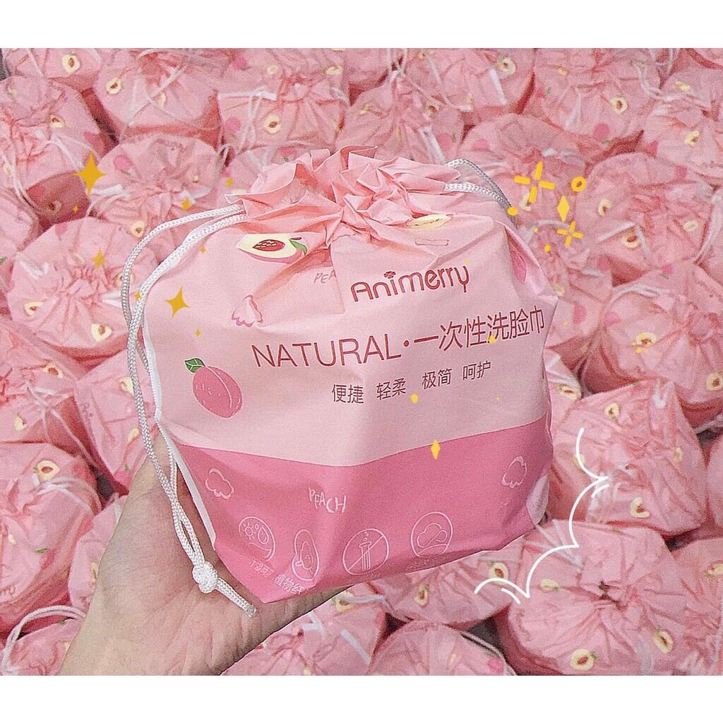 Cuộn khăn mặt dùng 1 lần - Khăn giấy  cotton cao cấp tự nhiên