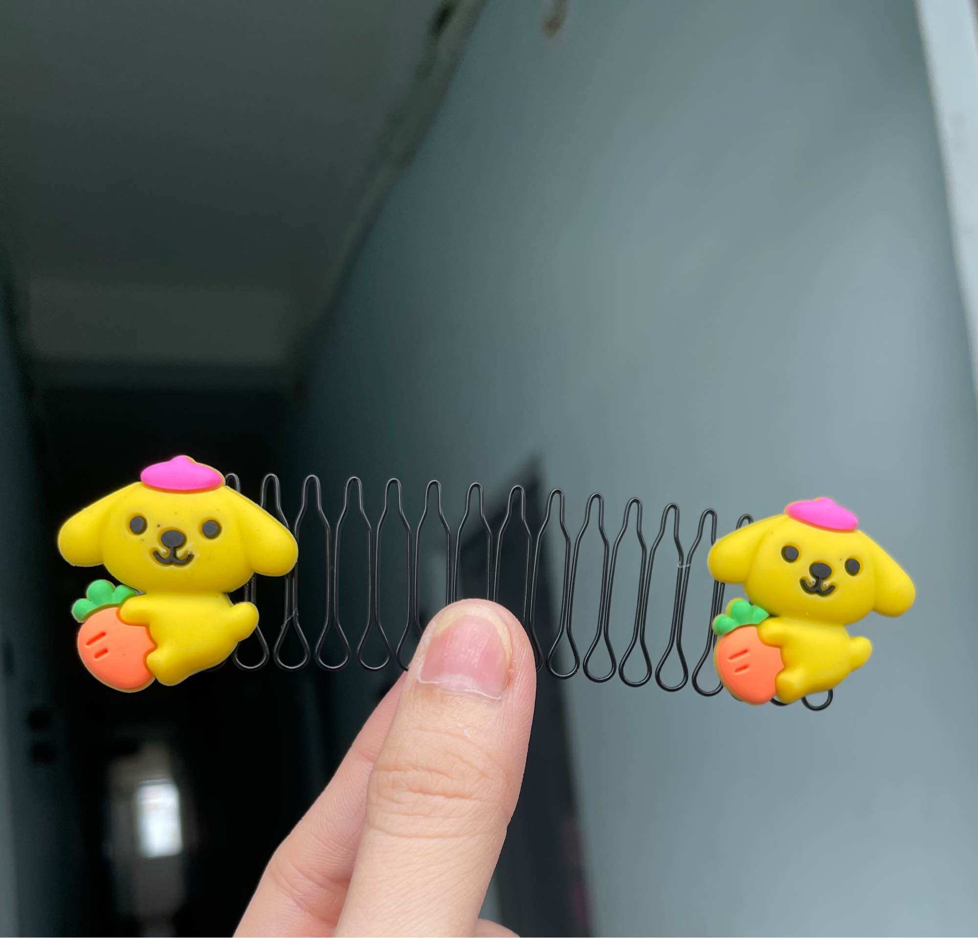Xược cài tóc con Xược tóc con xược tóc Xược tóc con gọn gàng Lược Kẹp Tóc Mái Che Lưng Vô Hình Giúp Gọn Gàng Cho Bé Gá