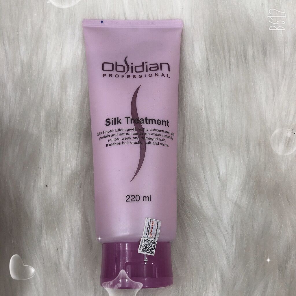 KEM Ủ TÓC SIÊU MỀM MƯỢT OBSIDIAN 220ml