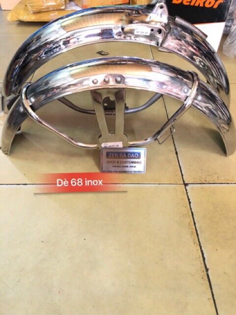 Dè trước + sau 67 -68 inox