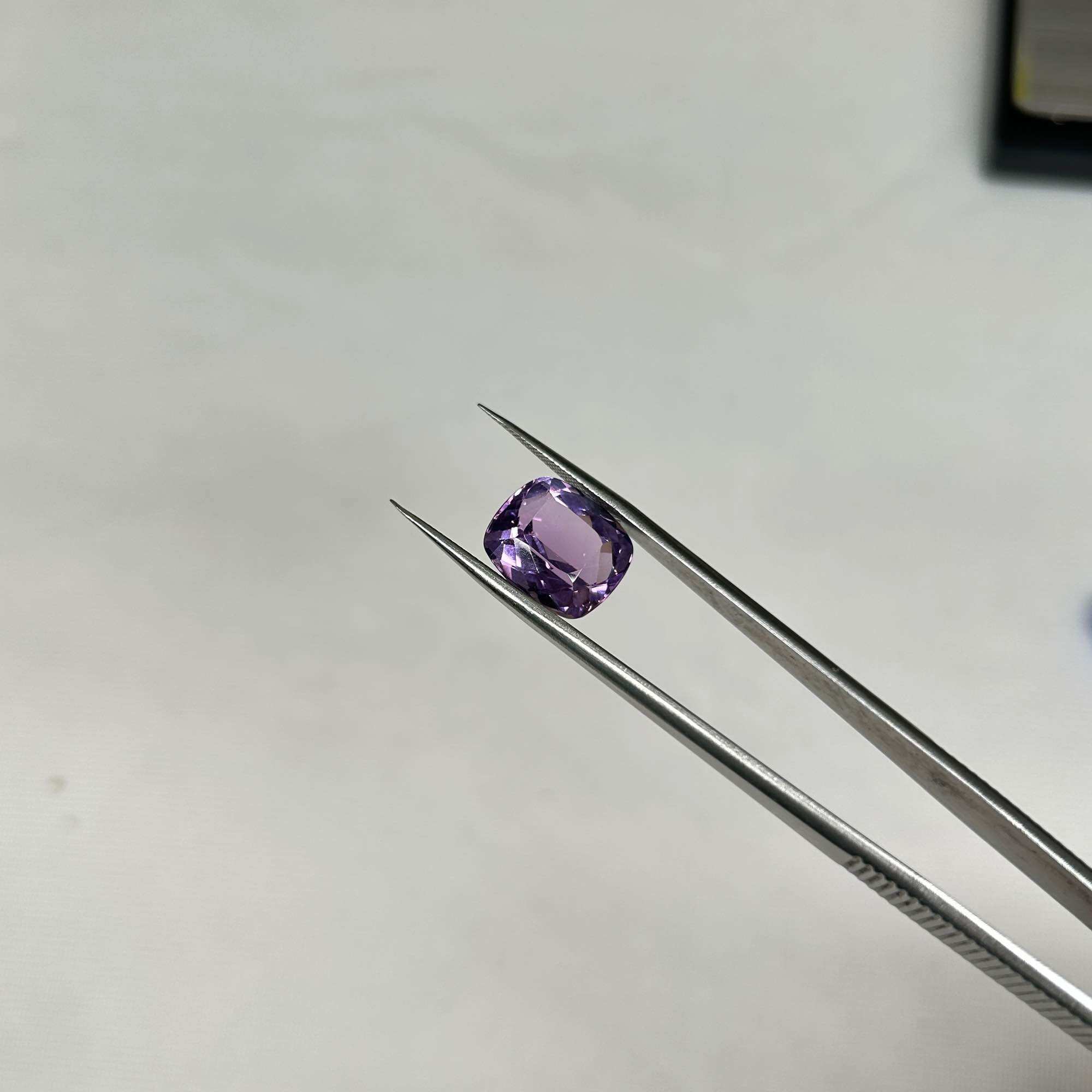 820Amy-ĐÁ AMETHYST THÁCH ANH TÍM  HỒNG THIÊN NHIÊN KHÔNG XỬ LÝ ( thông số trong ảnh chụp) 8.2 Carat
