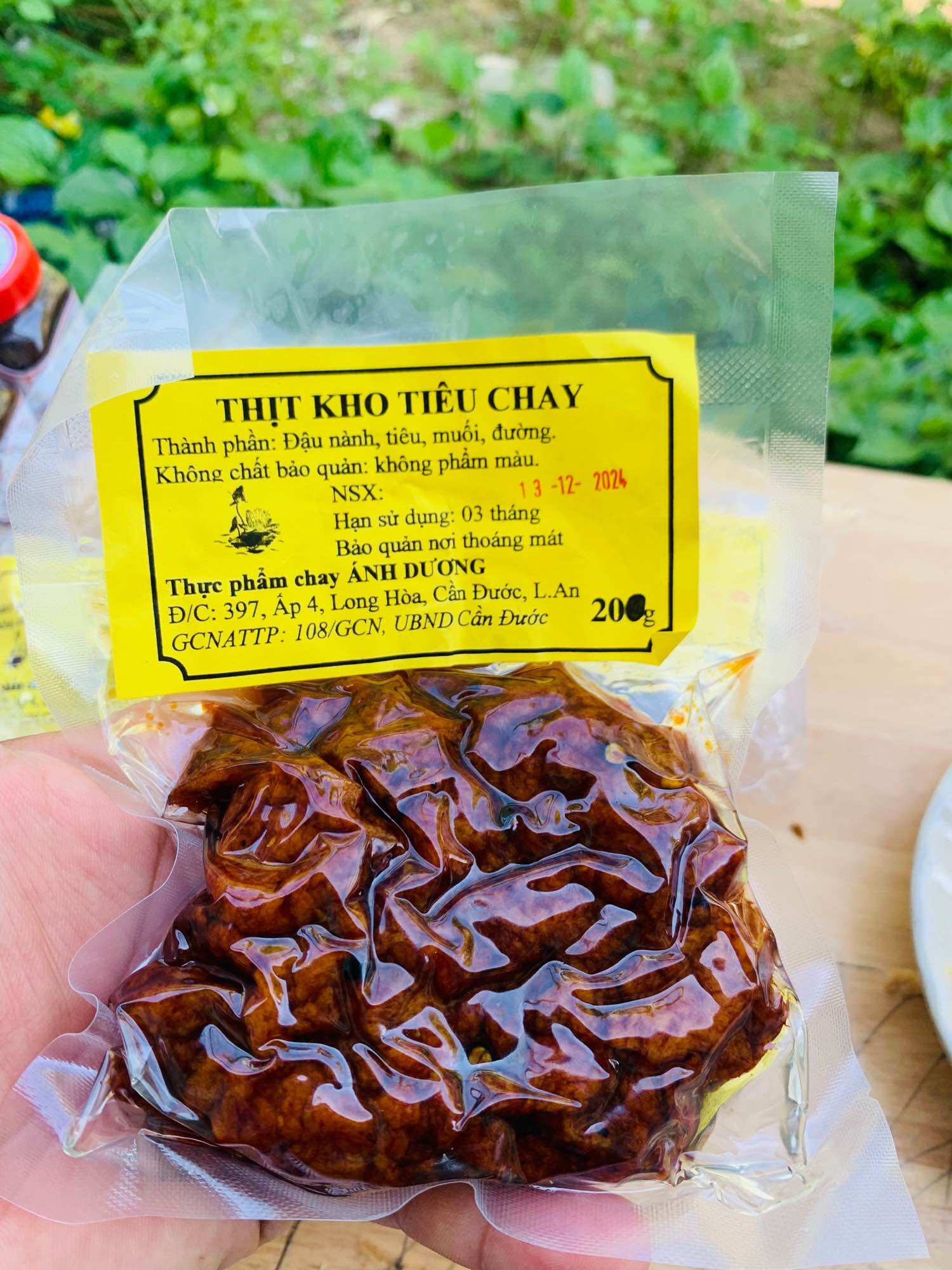 Thịt kho tiêu chay đặc biệt combo 5 gói 1kg