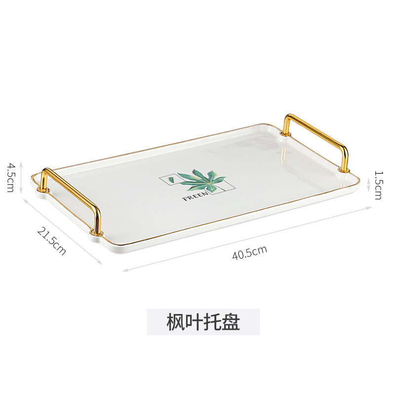 Bộ bình nước lạnh gốm sứ chịu nhiệt cao bình nước lạnh bình nước trà cốc nước sáng tạo bắc âu có khay có dung tích lớn chanh đá