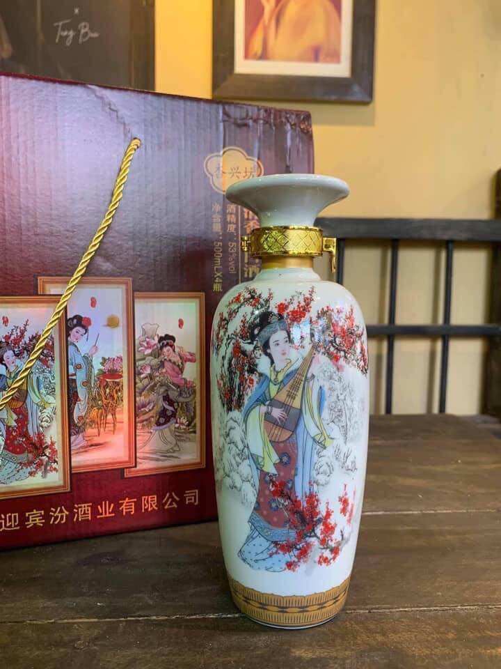 Mao Đài Tứ Đại Mỹ Nhân 500mlx4bình
