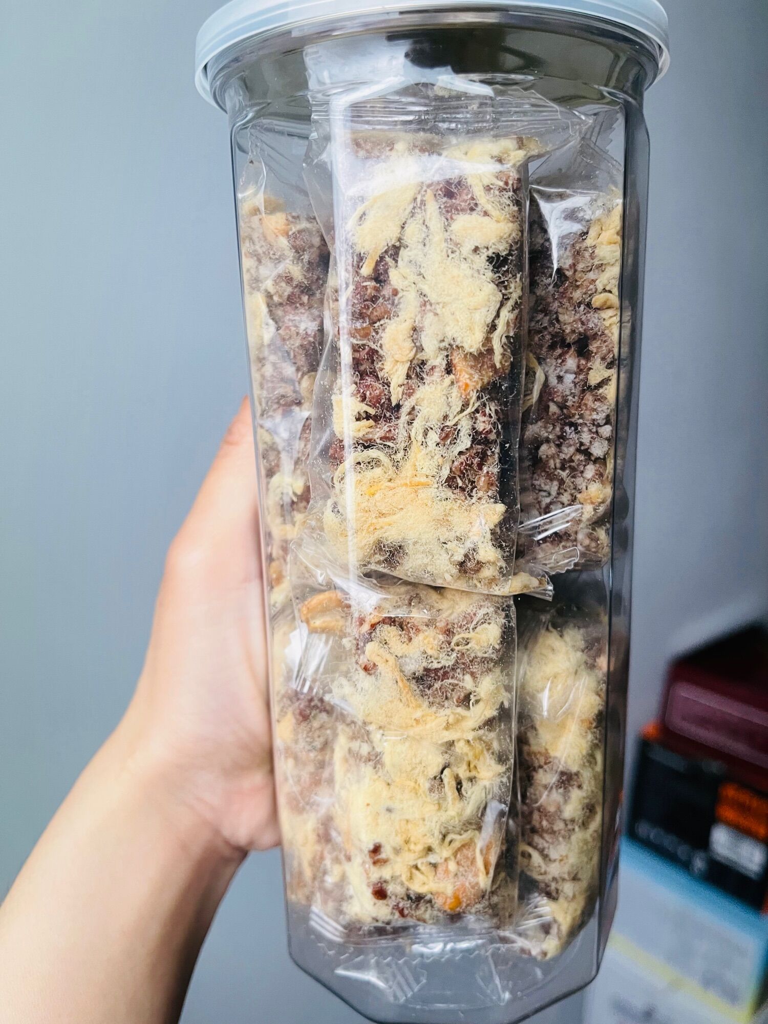 Thanh Gạo Lứt Ngũ Cốc Chà Bông
