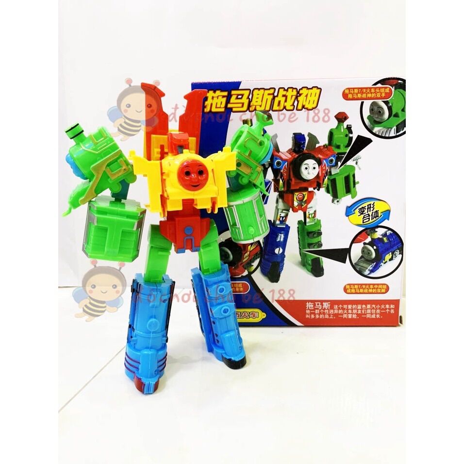 xe lửa thomat lắp ráp biến hình robot