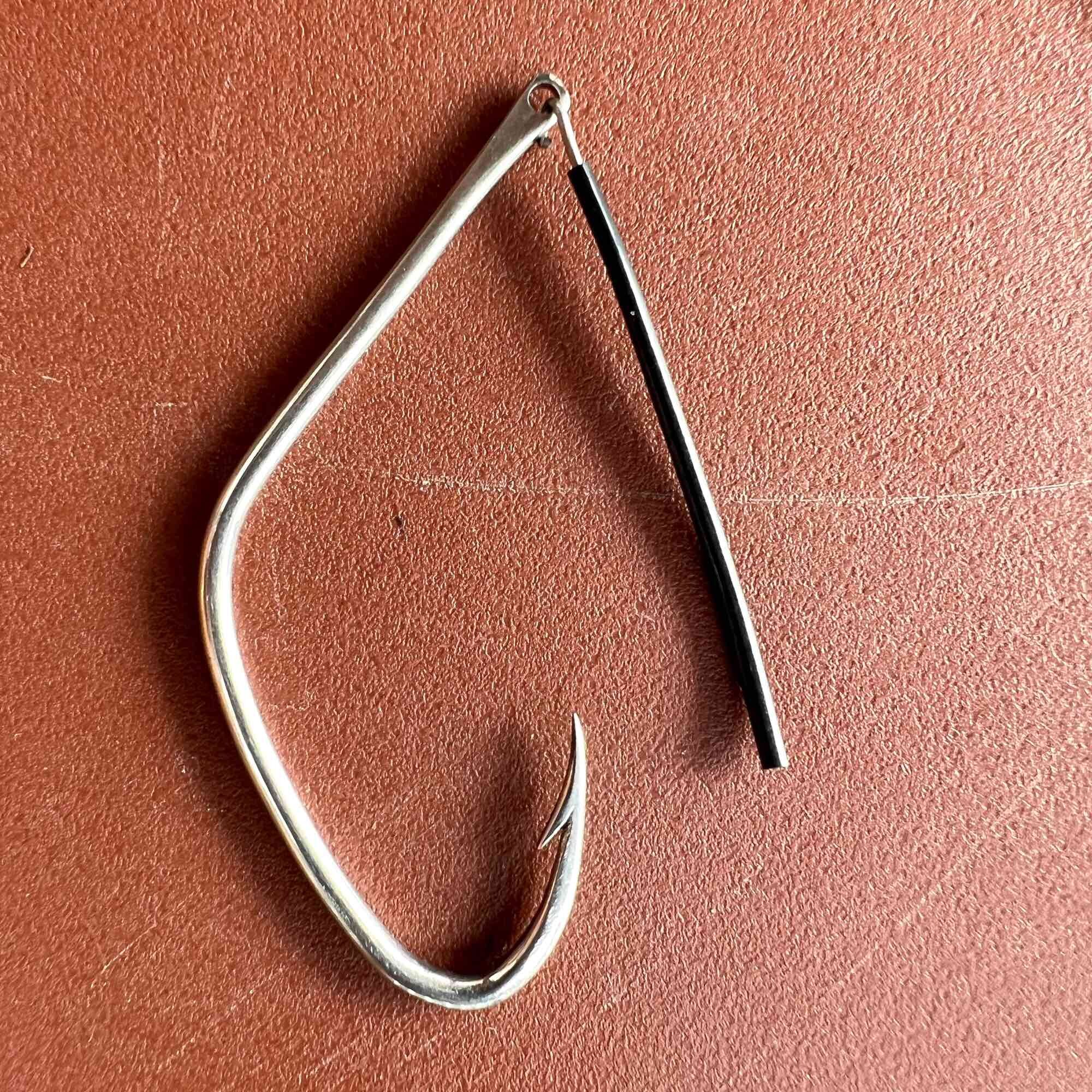 Lưỡi câu cá lóc, mẫu móng heo, nòng điện, thép lò xo 2,2ly, 5,5p, nhái đùng, nhái thật