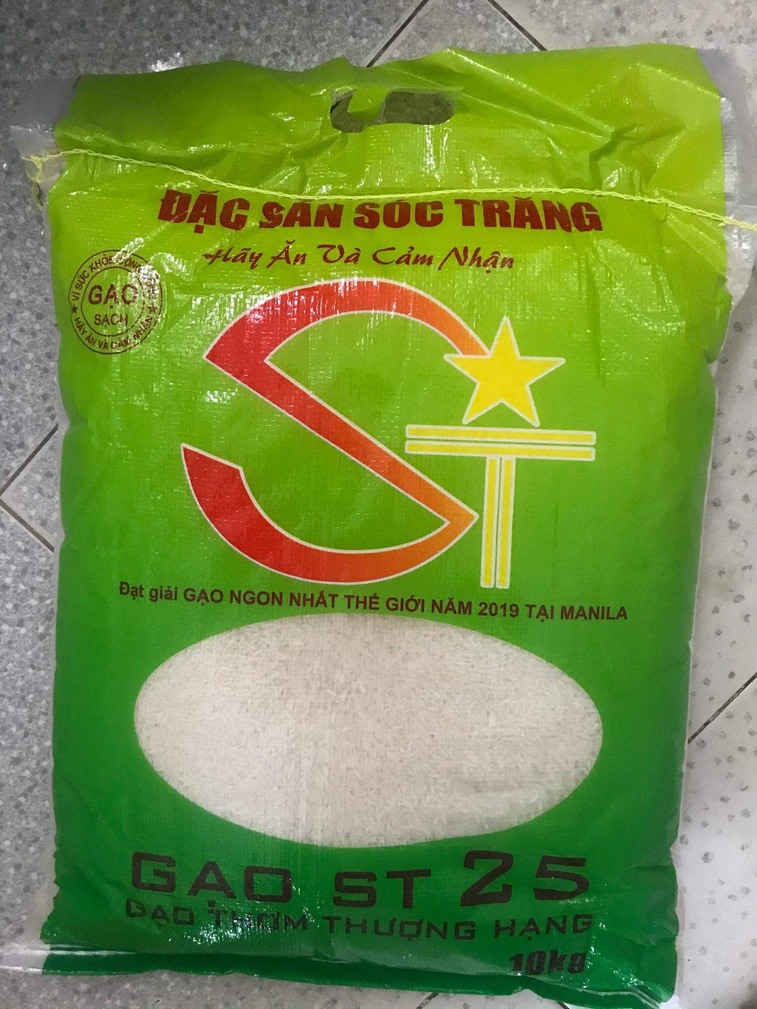 Gạo ST25 - Túi 10kg Thượng Hạng