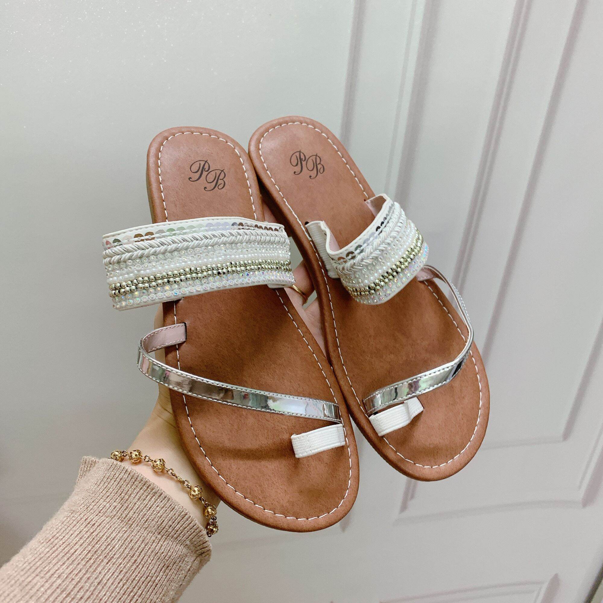 Dép xỏ ngón xuất dư xịn, size 35