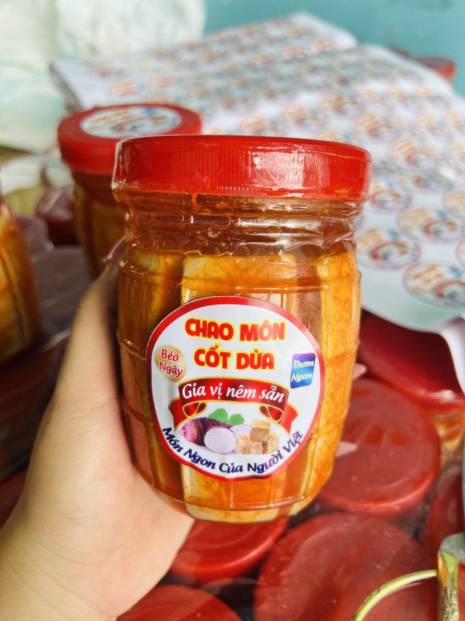 Chao môn cốt dừa hủ 700g