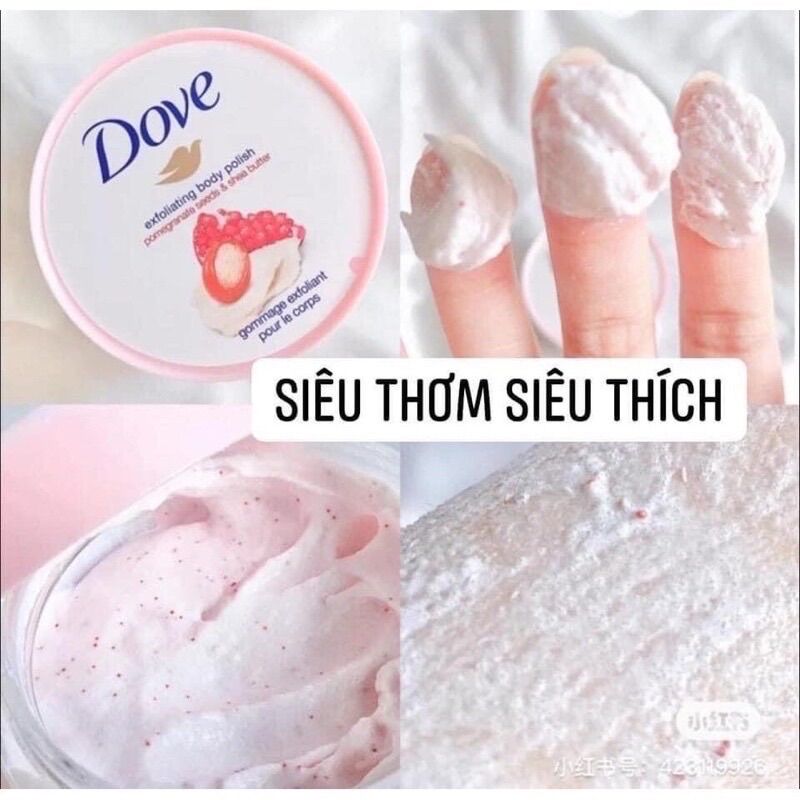 [ CHÍNH HÃNG] Tẩy Tế Bào Chết DOVE