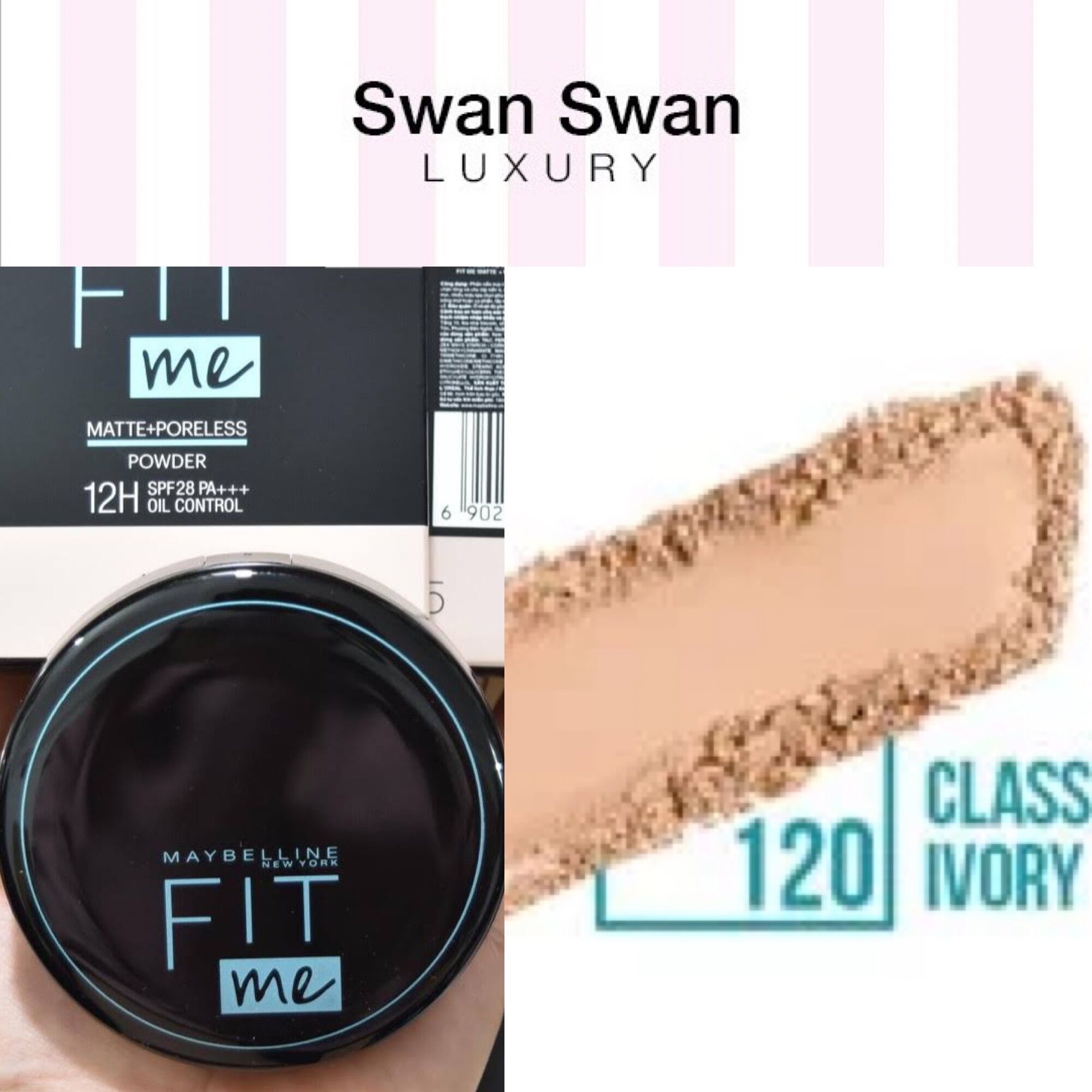 Phấn Phủ Trắng Da Kiềm Dầu Maybelline