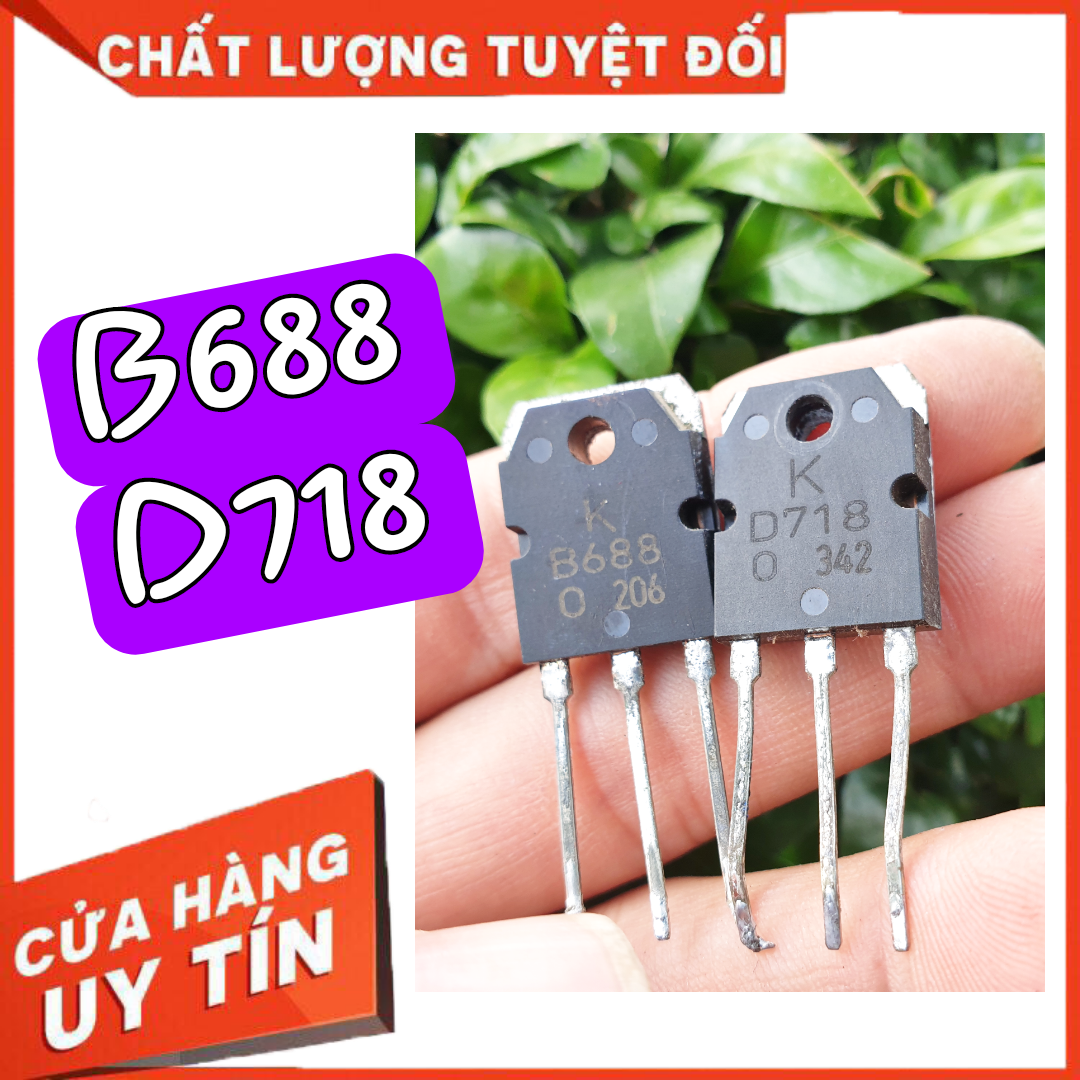 Sò công suất b688 d718 sò công suất âm thanh còng công suất âm thanh 688 718 hàng tháo máy KEC giá 1 cặp