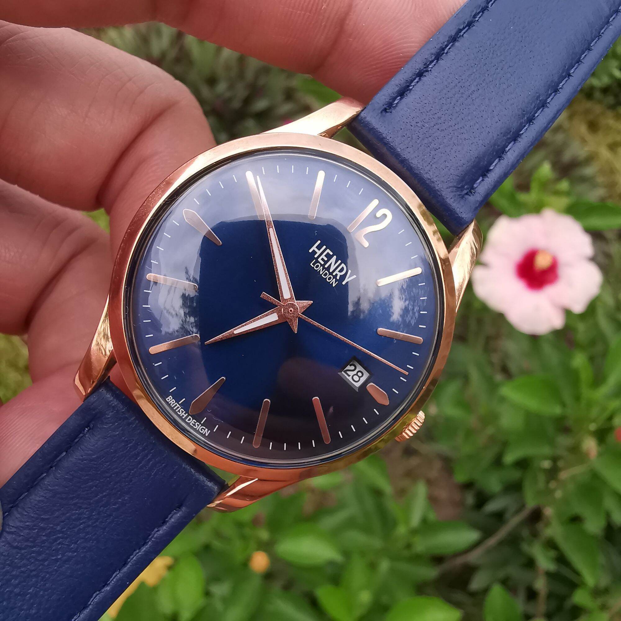 Đồng Hồ Nam Si Nhật HENRY - LONDON STANLESS STEEL