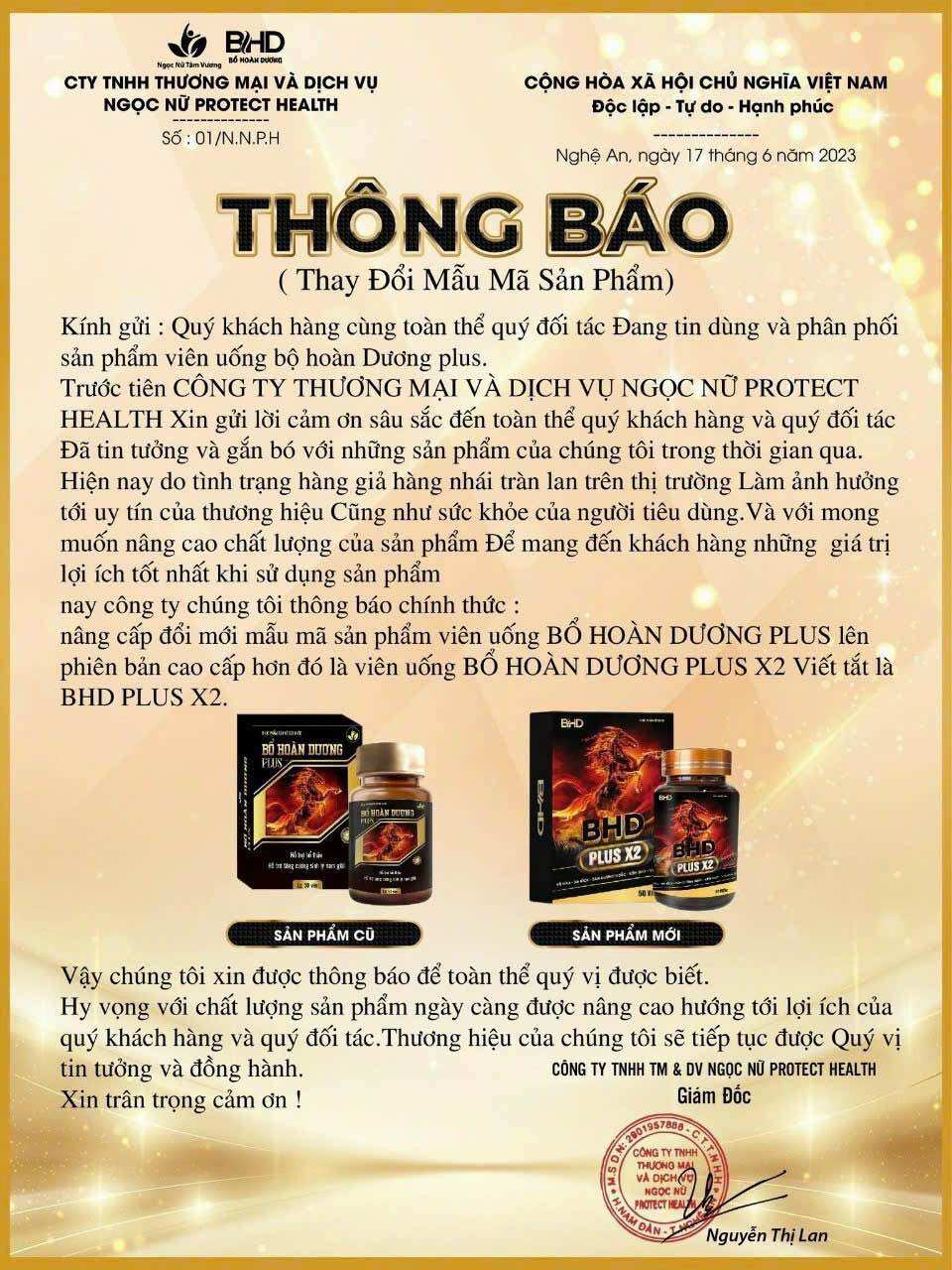 [ CHE TÊN - 2023 ] BỔ HOÀN DƯƠNG PLUS X2 MẪU MỚI BHD X2
