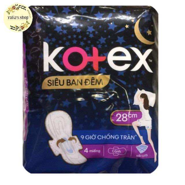 Băng vệ sinh Kotex Style Siêu ban đêm 28cm