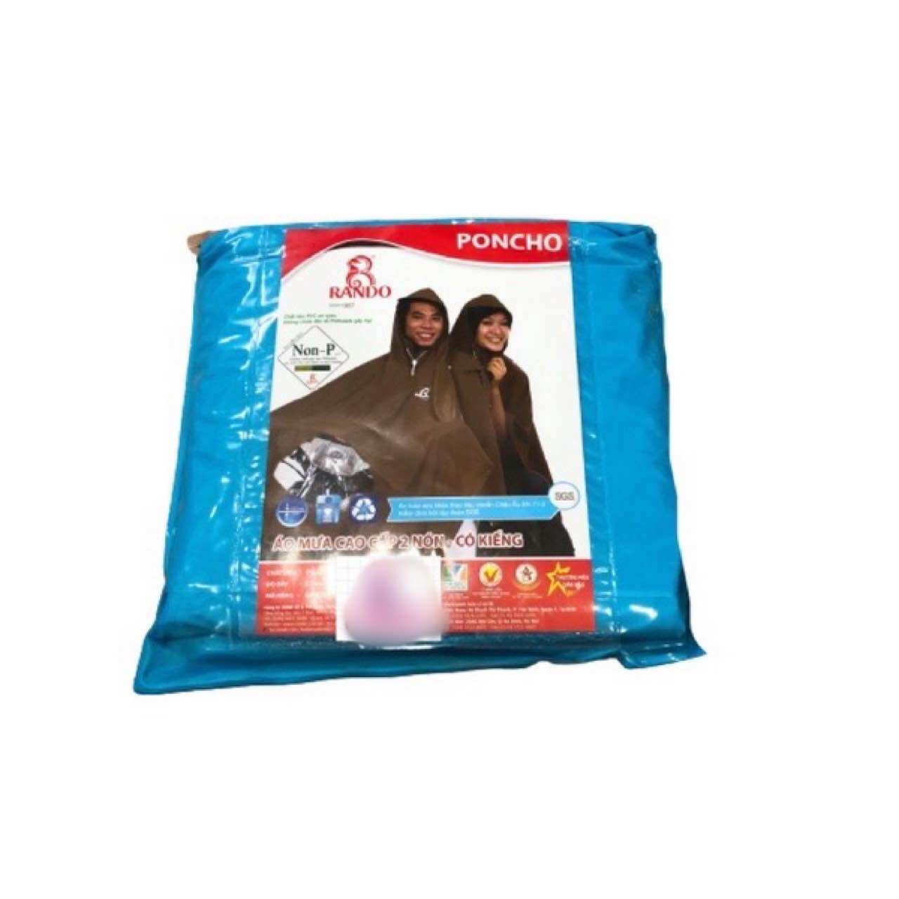 [HCM]ÁO MƯA 2 ĐẦU CAO CẤP THƯƠNG HIỆU RANDO