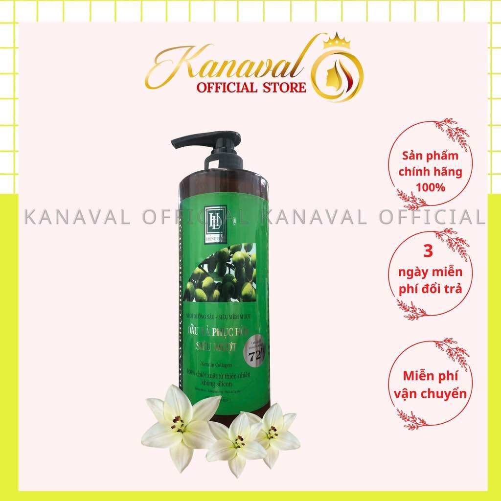 Dầu gội Hồng Đạt karatin collagen 500ml