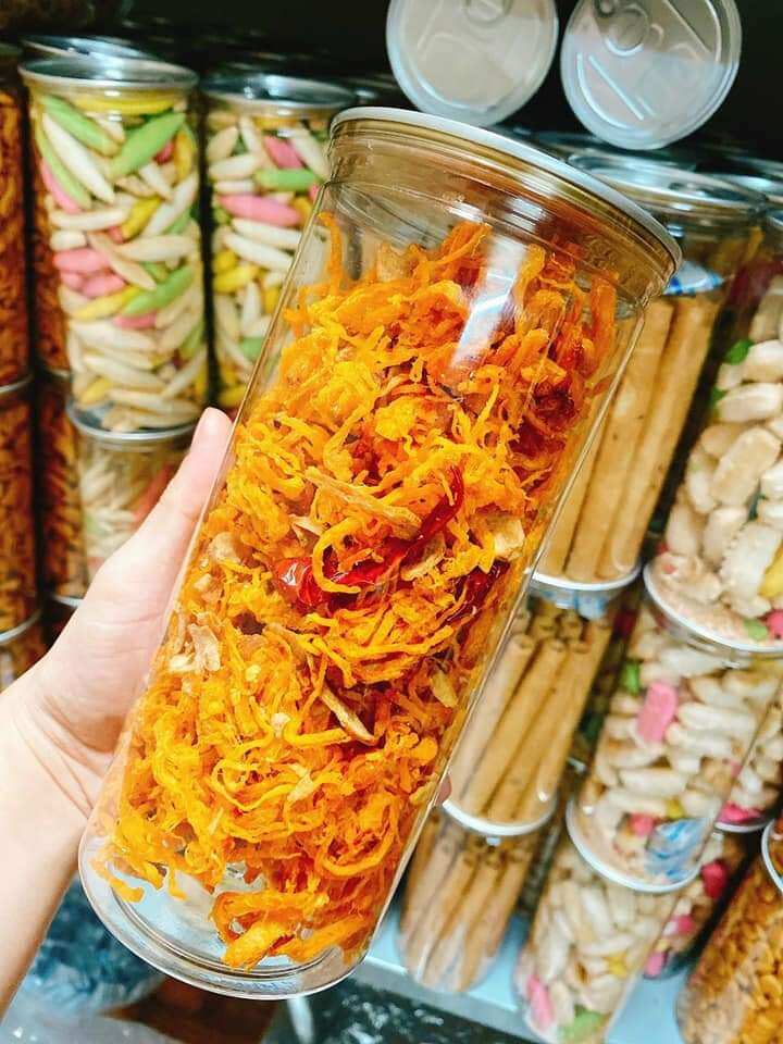 100gr khô gà tỏi ớt