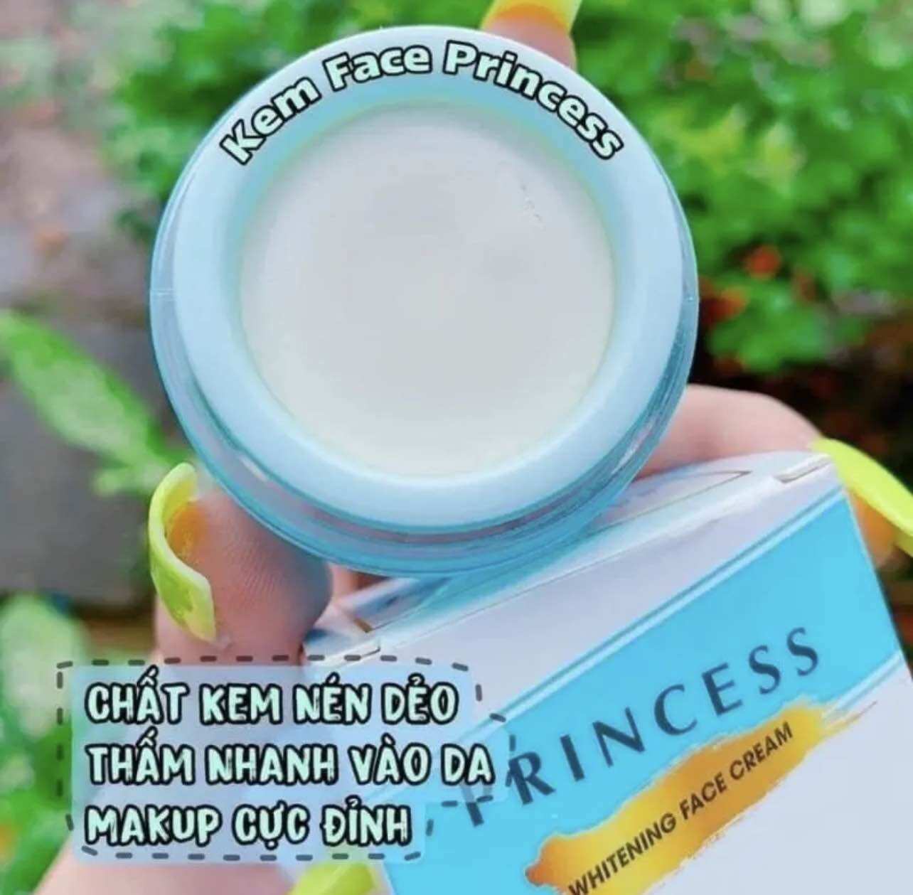 Kem face princess dưỡng da trắng mịn