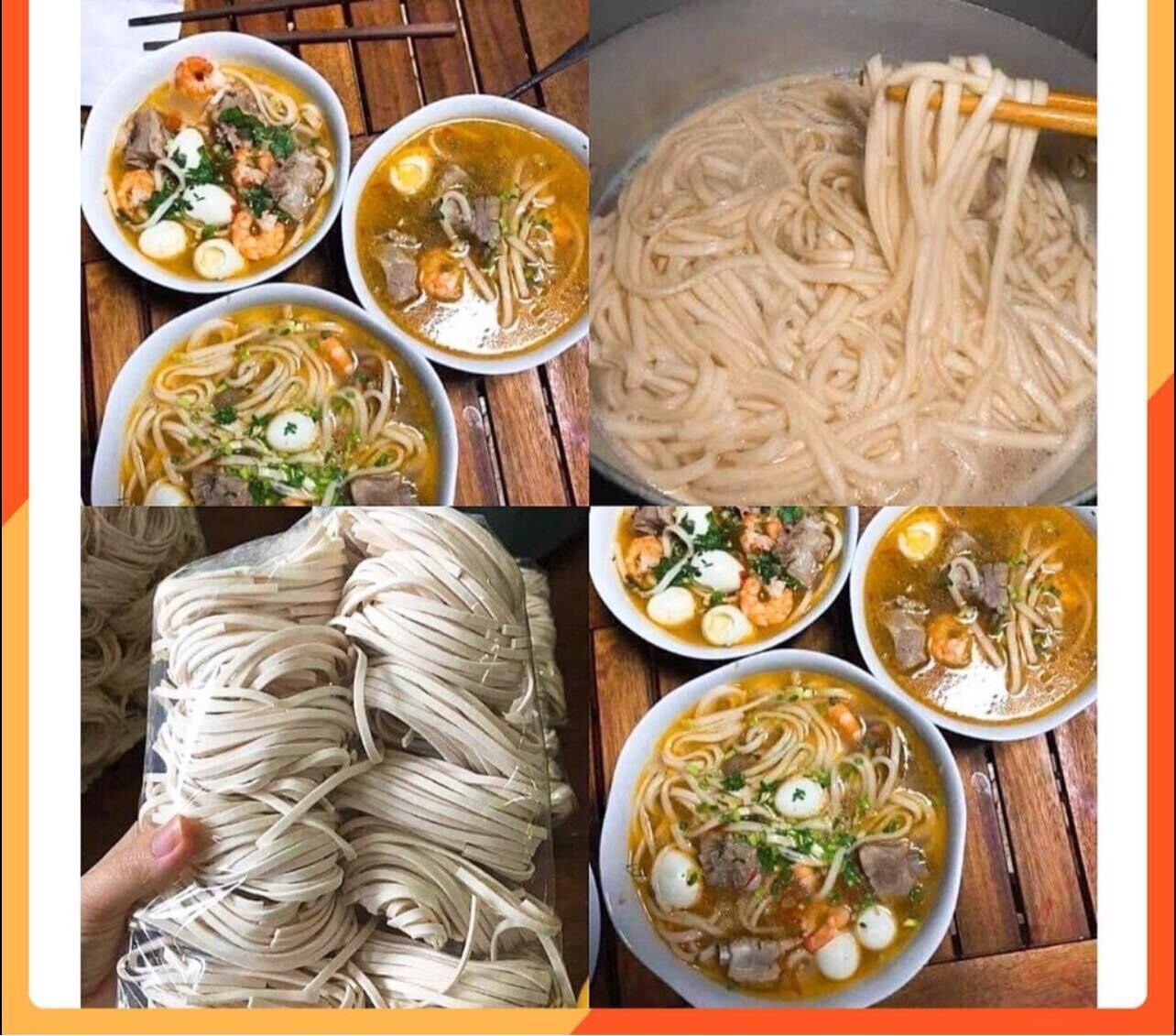Bánh canh bột mì khô -đặc sản huế rất ngon
