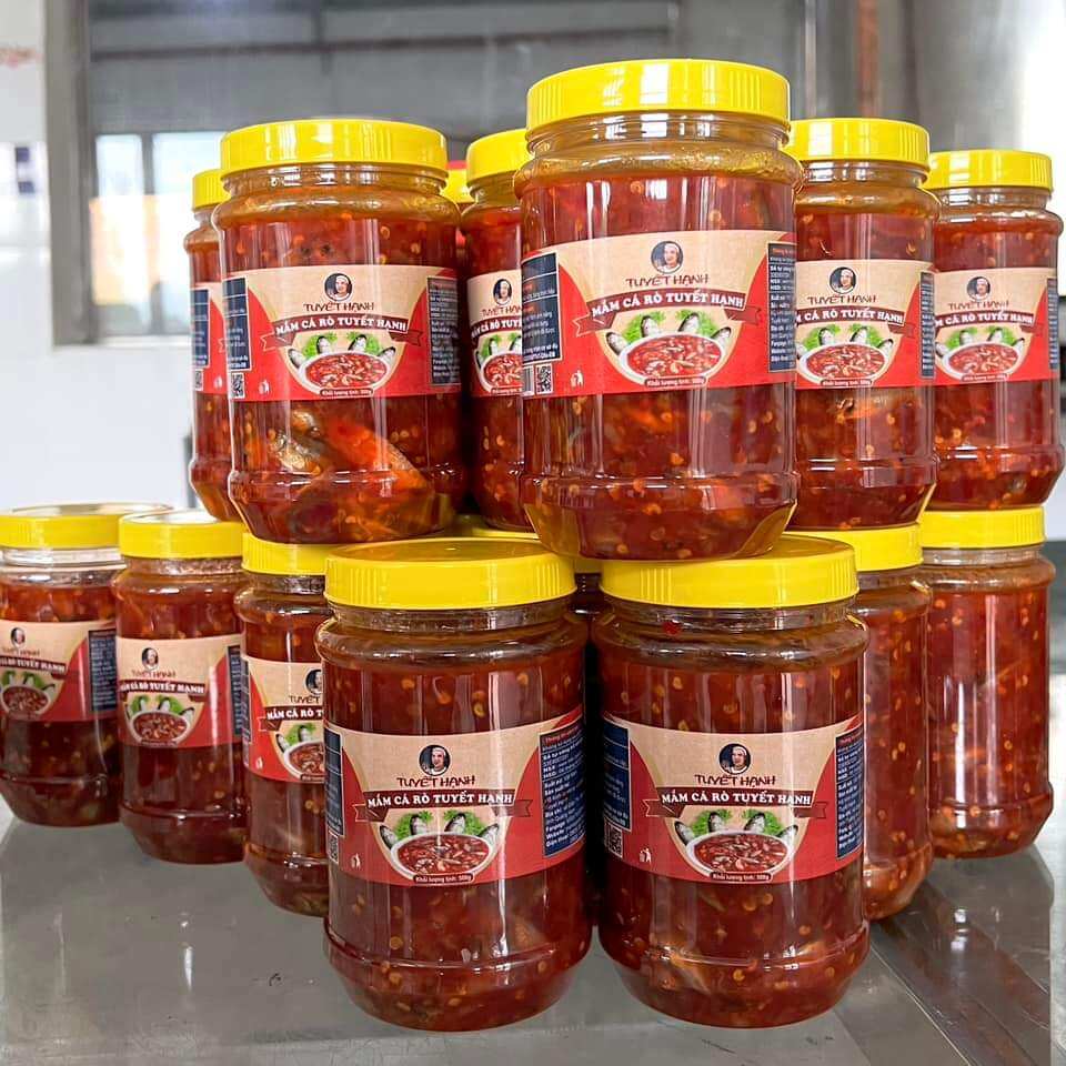 Combo 1 Hủ mắm cá cơm 500gr và 1 hủ mắm cá rò 500gr , mắm Tuyết Hạnh đặc biệt thơm ngon, giá khuyến mãi