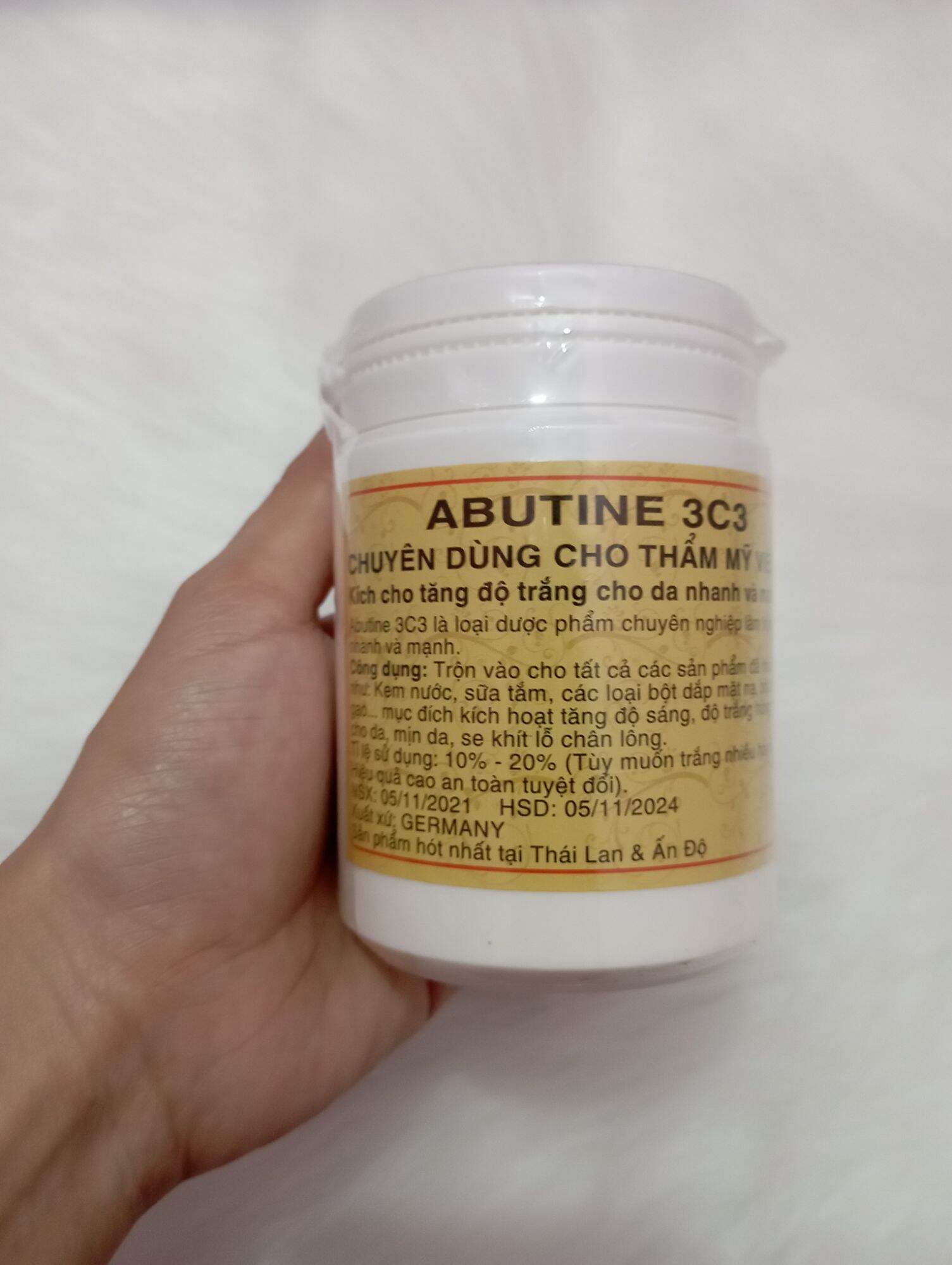 Kem kích trắng abutine 3c3 200g