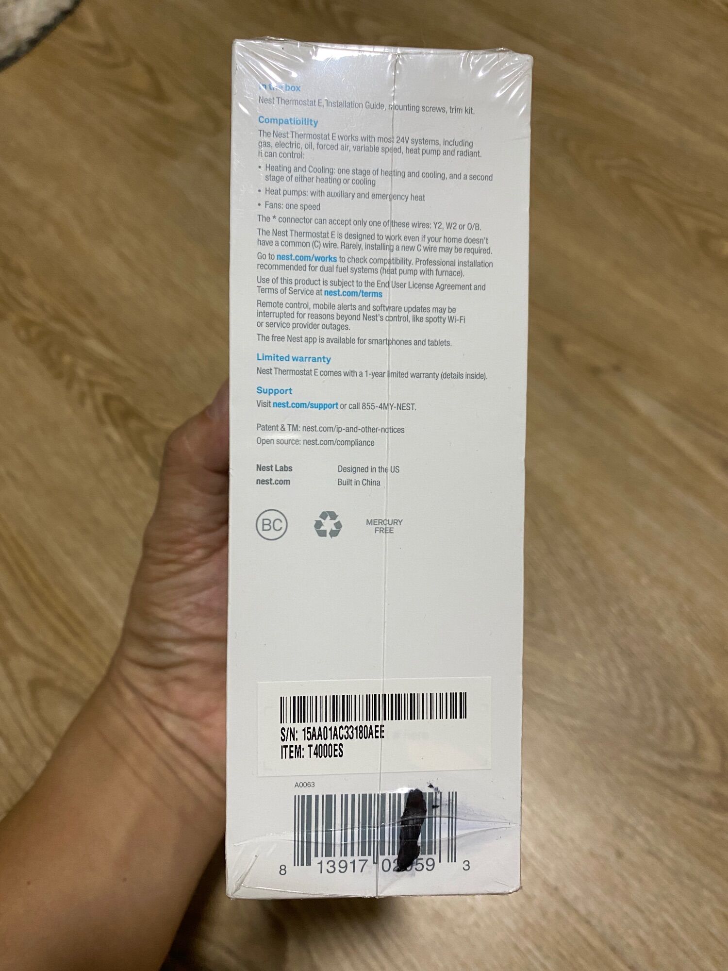 Google Nest Thermostat