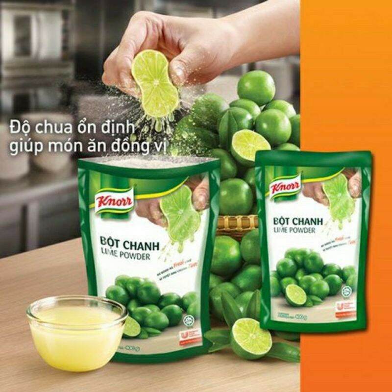 Bột chanh knorr lime p0wder 400g