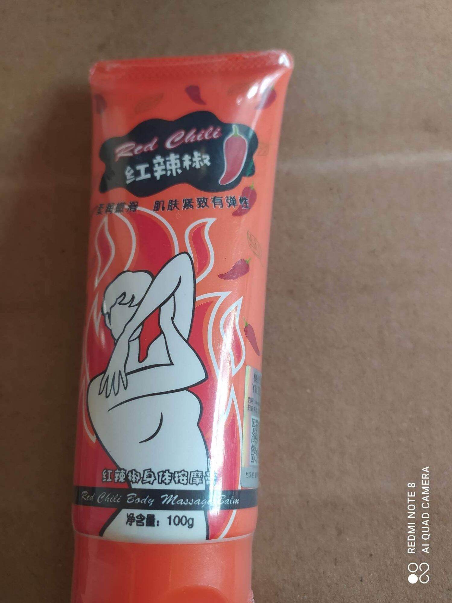 Kem Massage Toàn Thân Red Chilli – Làm Ấm, Hỗ Trợ Săn Chắc Da, Thư Giãn Hiệu Quả 100g