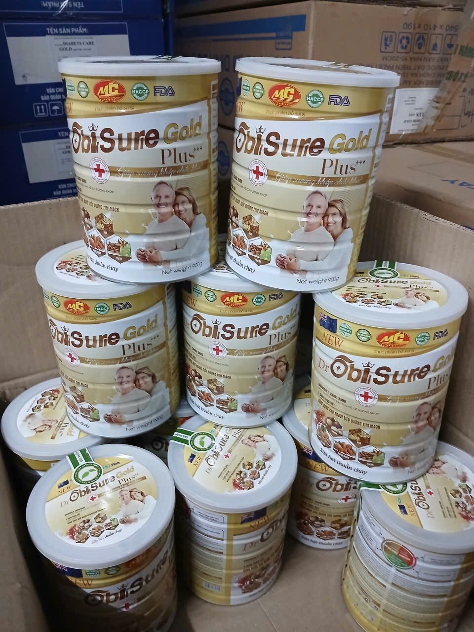 (Chính Hãng 900gr):Mẫu mới Sữa Hạt OBISURE GOLD PLUS.