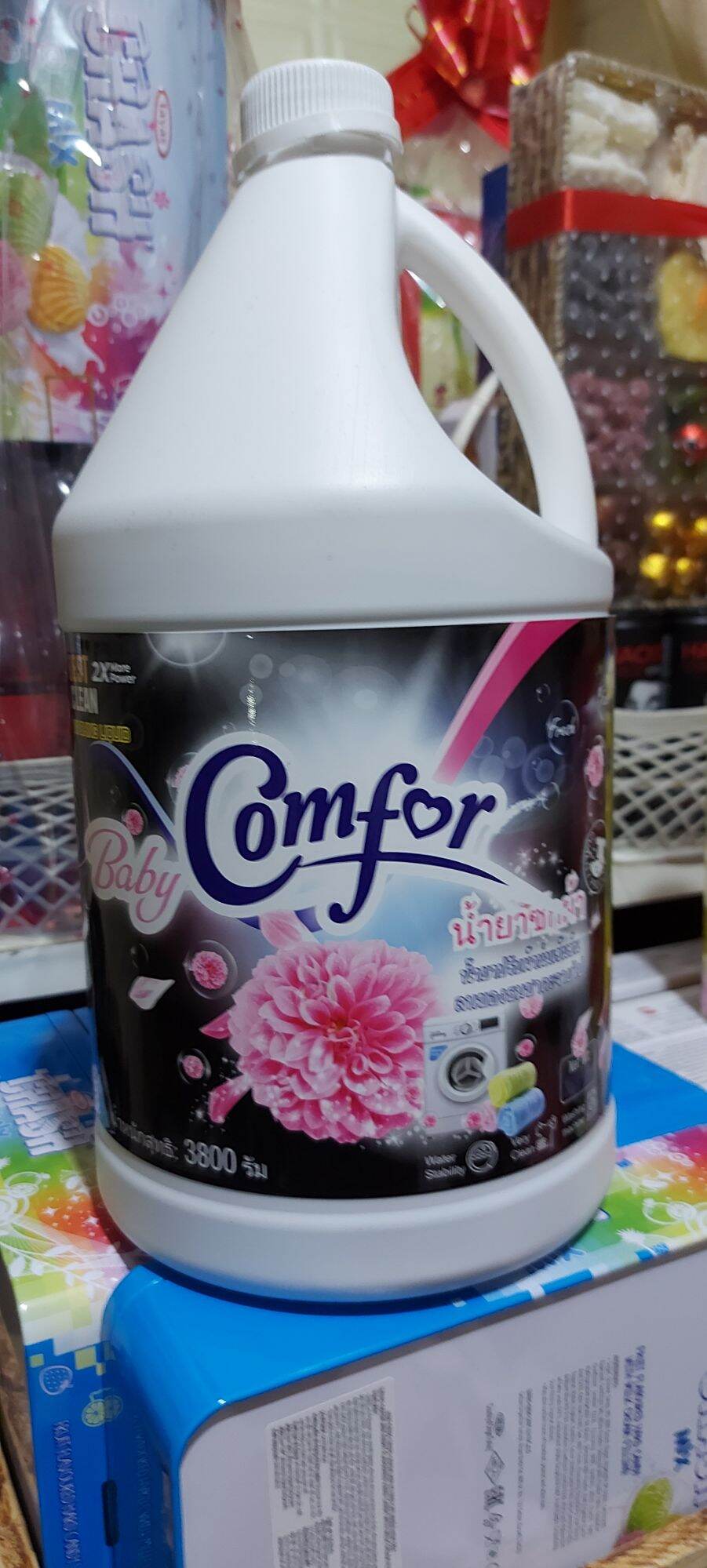 Nước giặt xả comfor thái lan can 3,8 lít