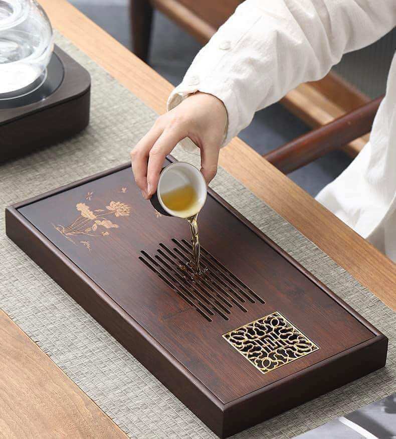 Khay trà tre già cao cấp
