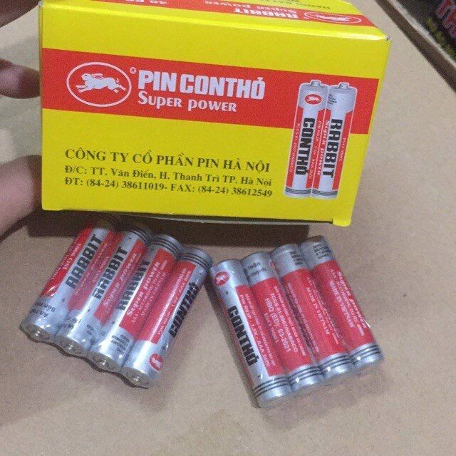 Pin tiểu con thỏ/4 viên;ĐẠI AA-TIỂU AAA