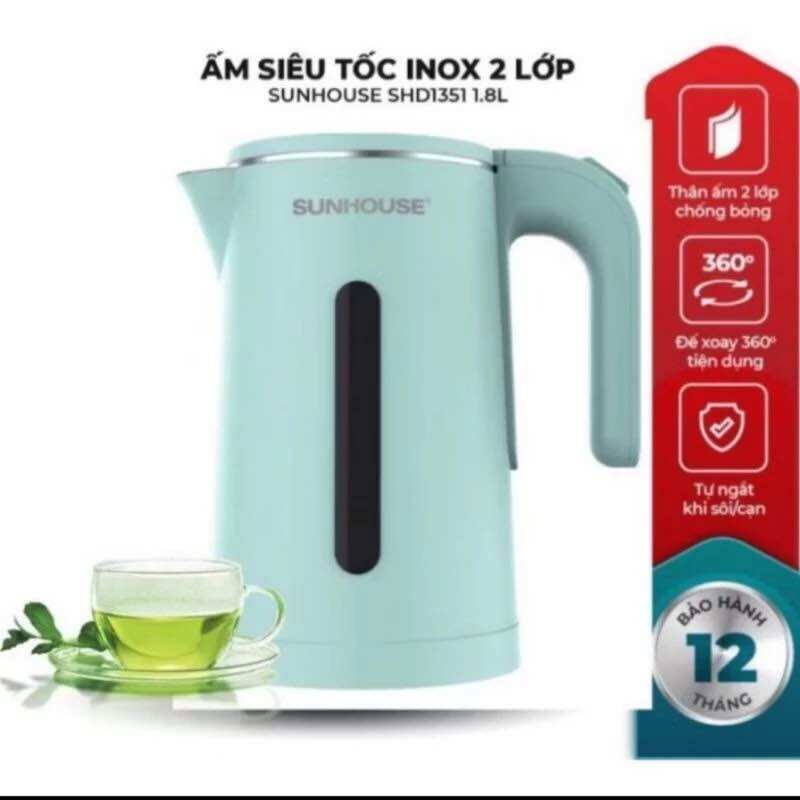 Ấm đun siêu tốc sunhouse