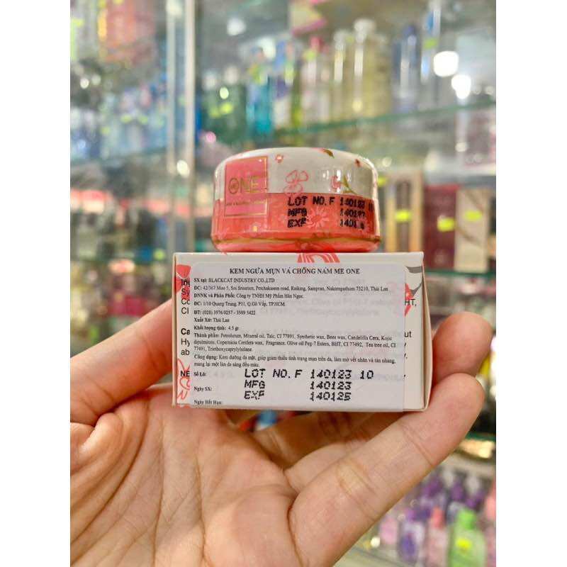 (chính hãng 100%) lẻ 1 hủ kem one me Thái Lan xịn 4g