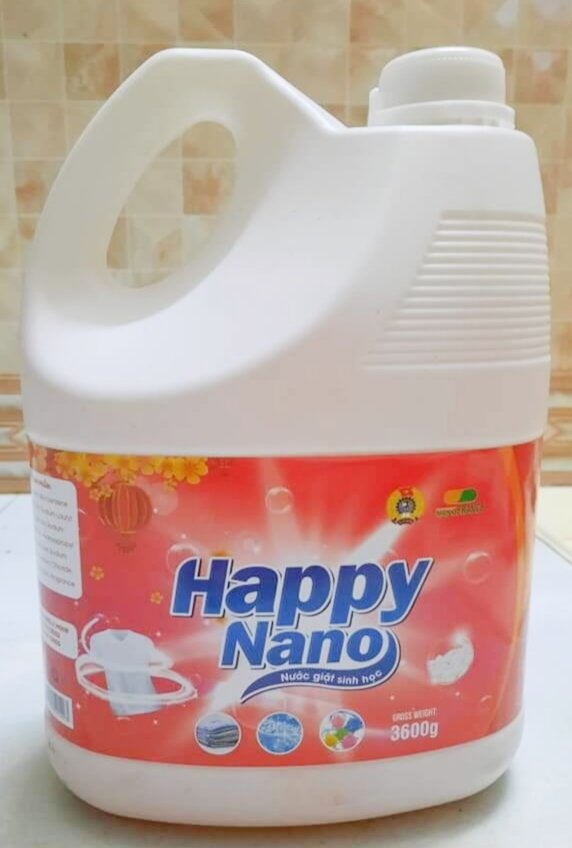 Nước Giặt sinh học Happy NANO