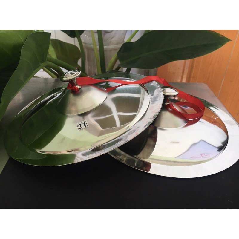 Chũm choẹ inox (21cm)