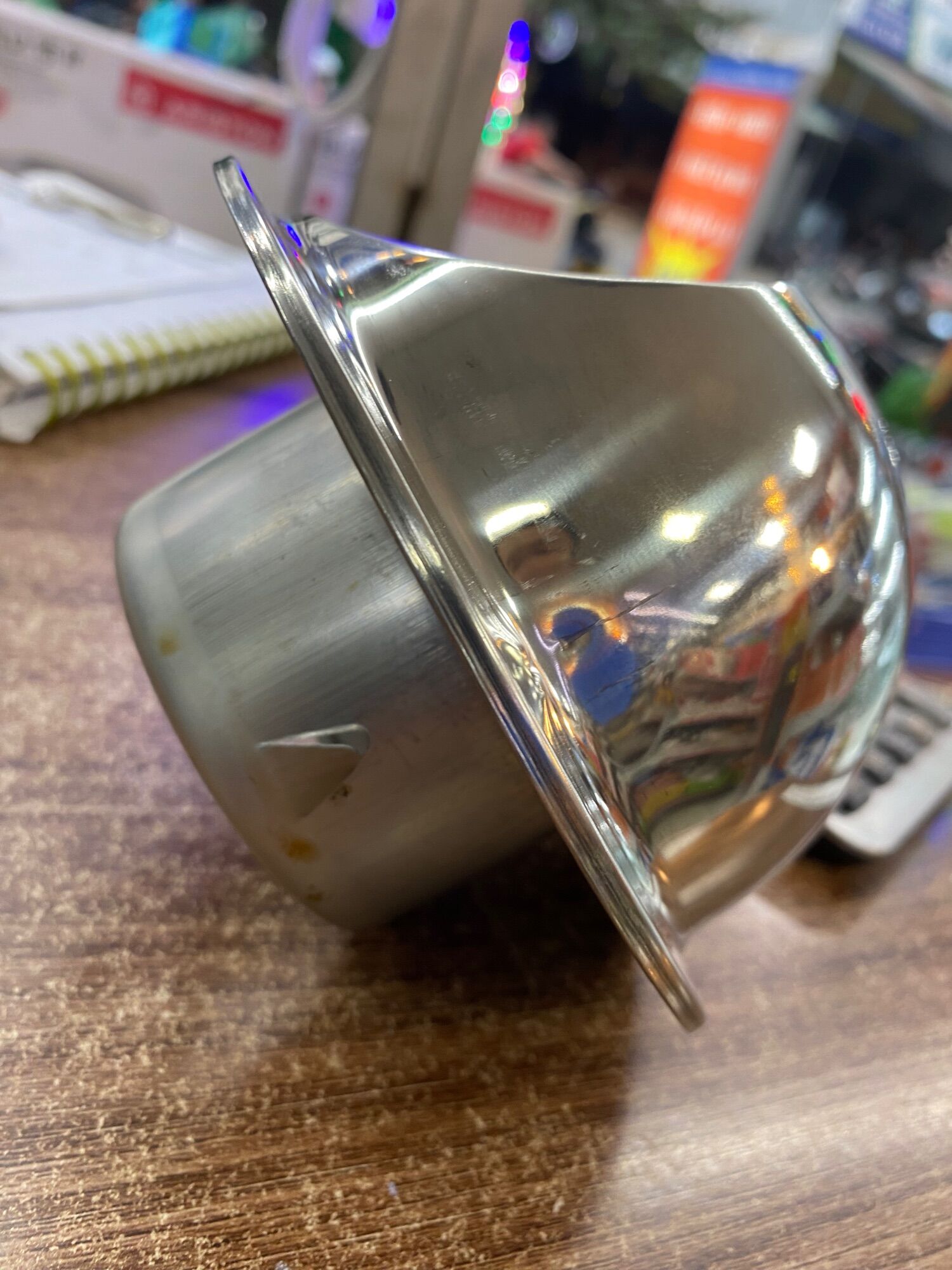 Bịt chụp thông hơi Inox Sus 304 D110
