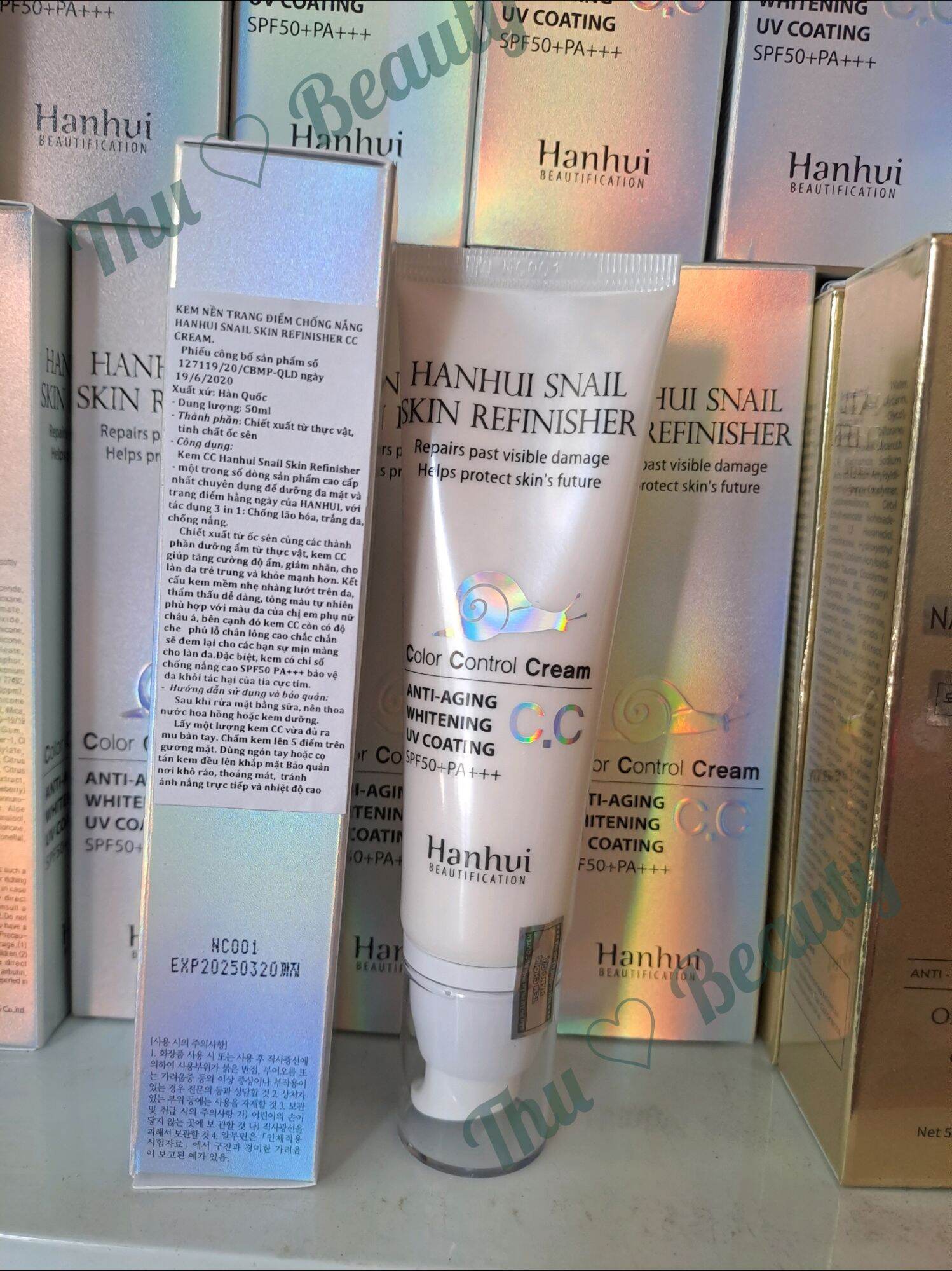 Kem nền chống nắng cc cream Hanhui