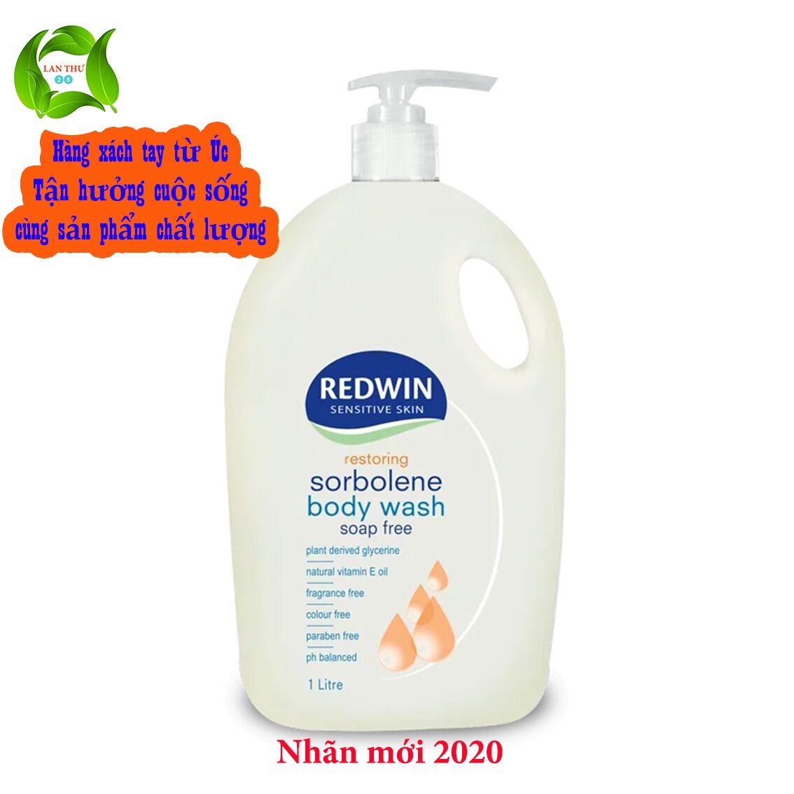 [Hcm]Sữa Tắm Dưỡng Thể Redwin Sorbolene Body Wash Restoring With Vitamin E