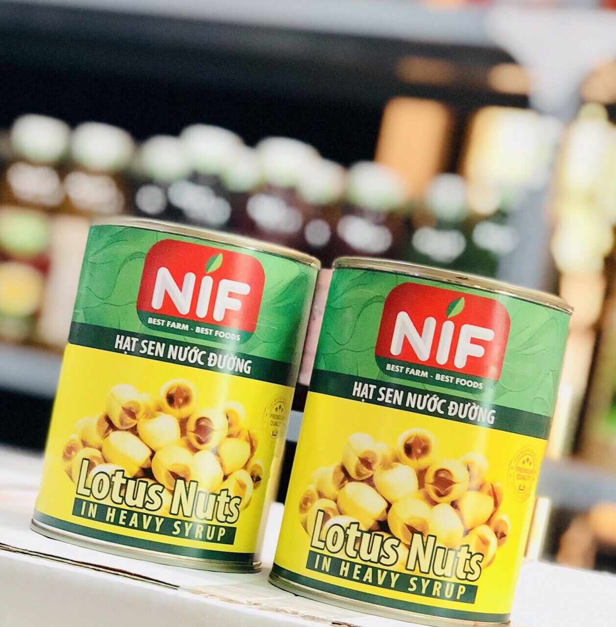 Hạt Sen Nước Đường NIF - Lon 560gr