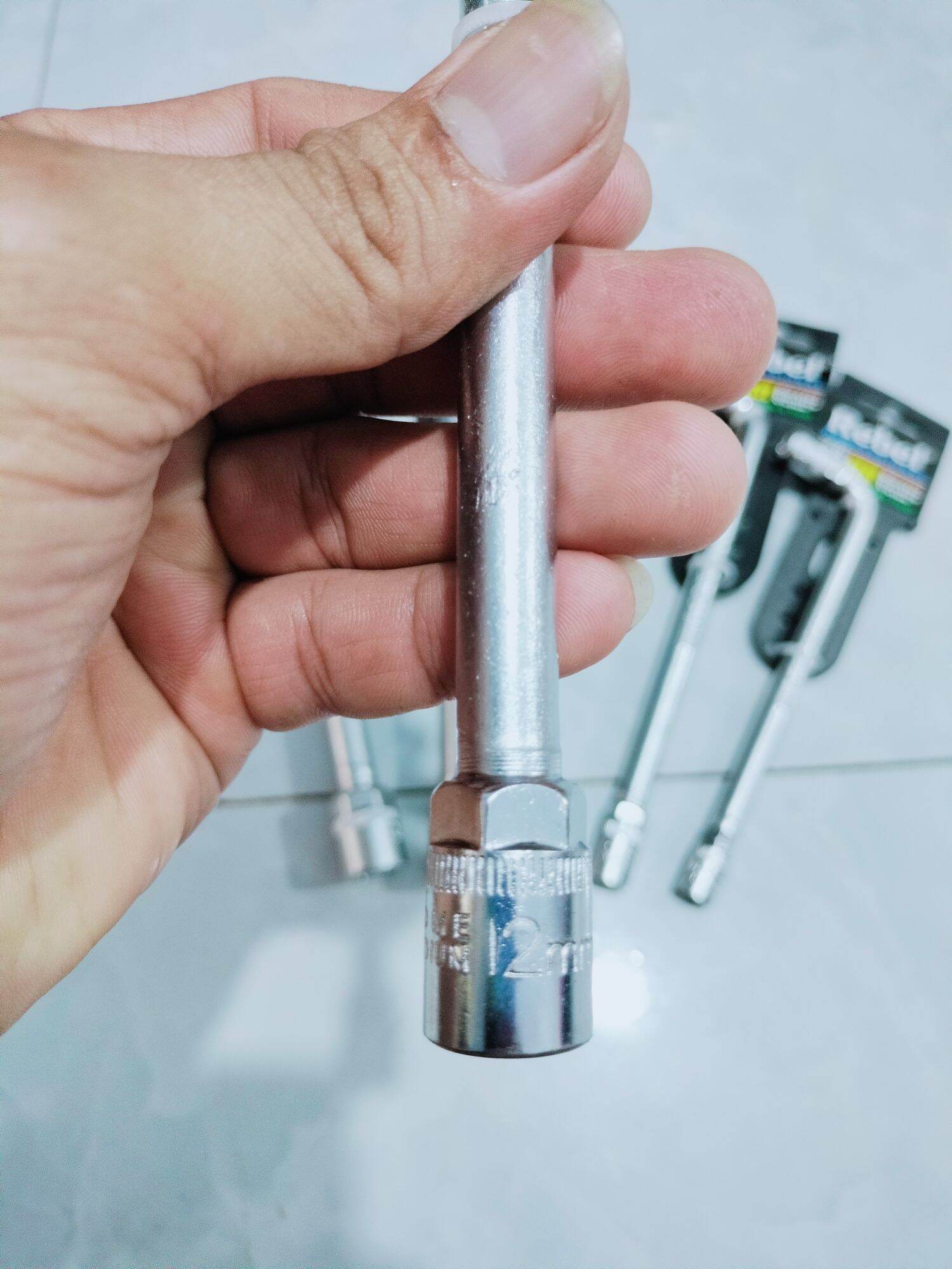 Combo 5 khoá cờ lê chữ L rebel từ 8-14mm dùng để vặn bu l