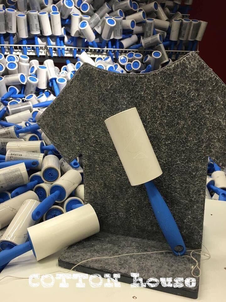 Set cây lăn bụi Ikea thái lan(1 cây lăn và 4 lõi đi kèm)